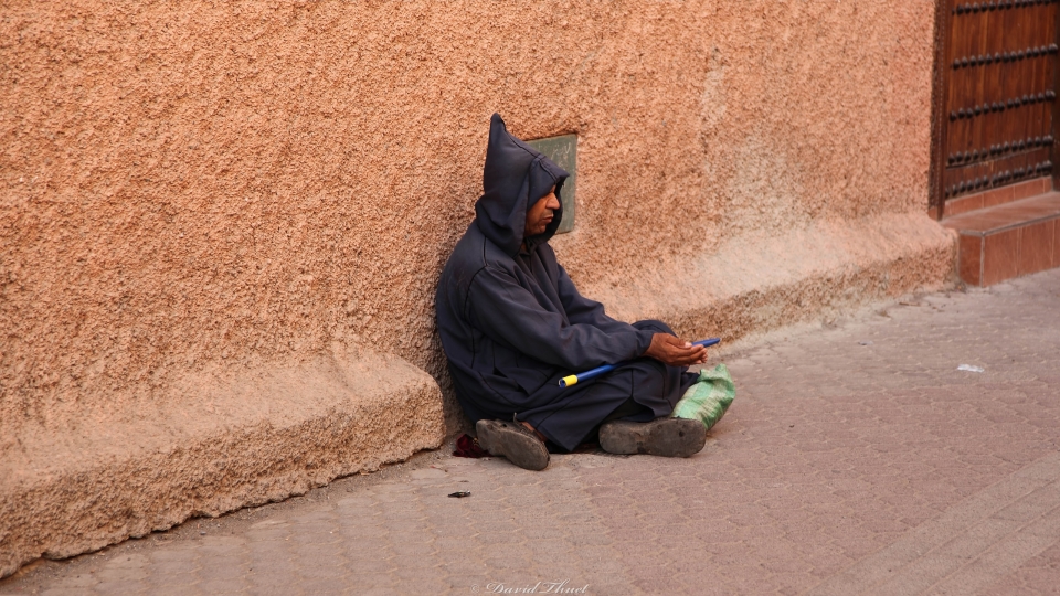 Bettler in Marrakech (1)