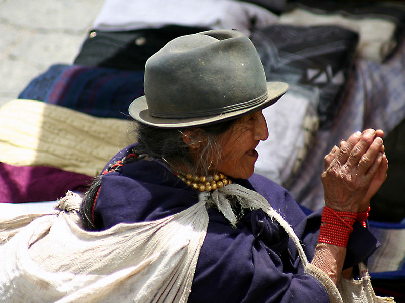 Bettlerin (Otavalo)