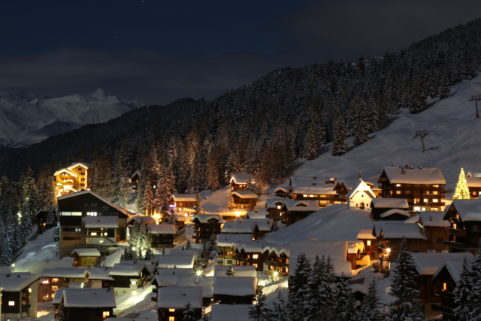 Bettmeralp by Night