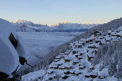 Bettmeralp im Morgenerwachen