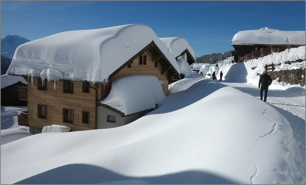 Bettmeralp zugedeckt...