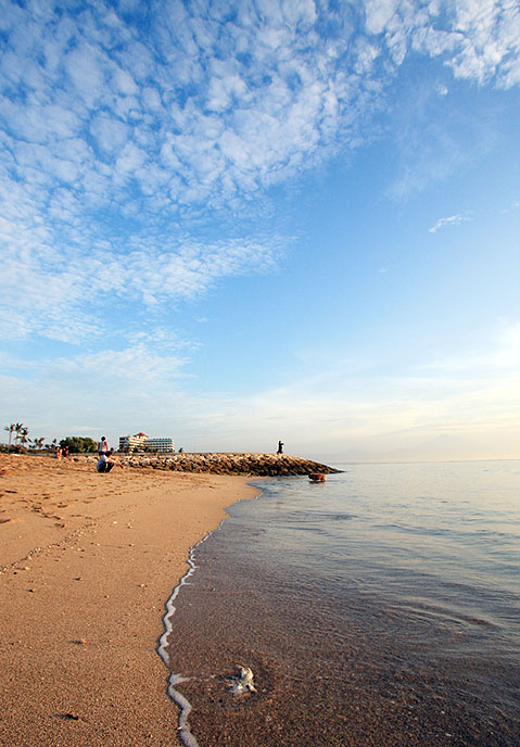 Between Sky-Water-Sand