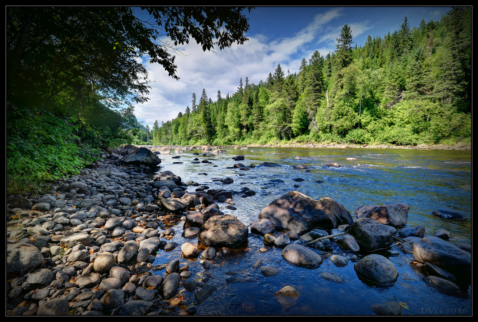 Between Tadoussac and Saguenay