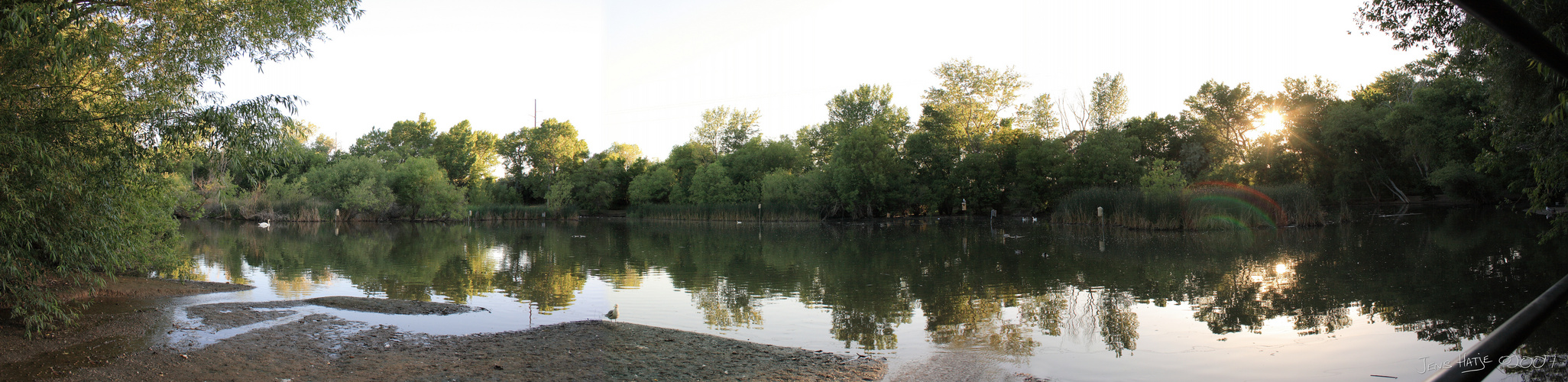 Beus Pond, Ogden, Utah, USA