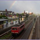 Beusselstraße nach dem Gewitter