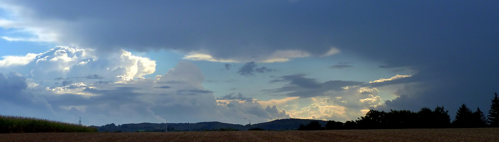 Bevor der Regen kam - kleine Version