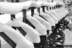 bevor der Schnee von der Brücke fällt ...