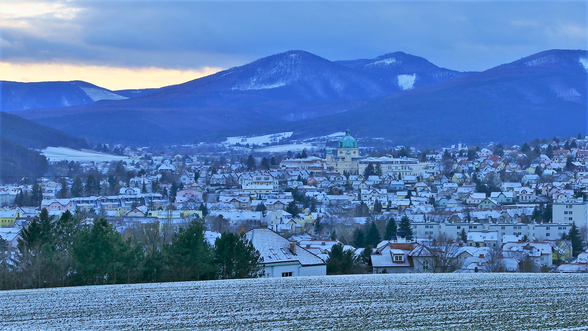 Bevor der Schnee wieder wegschmilzt