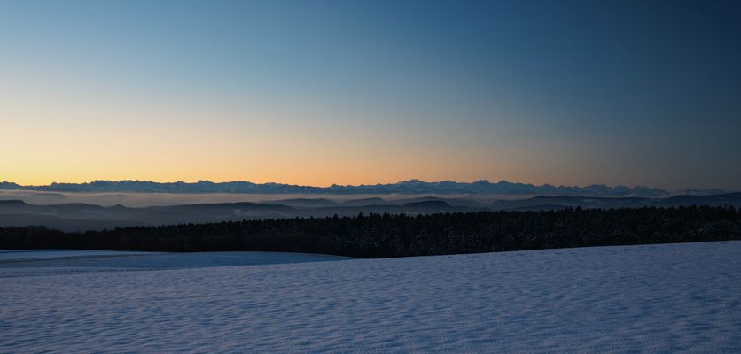 bevor die Sonne den Tag begrüßt
