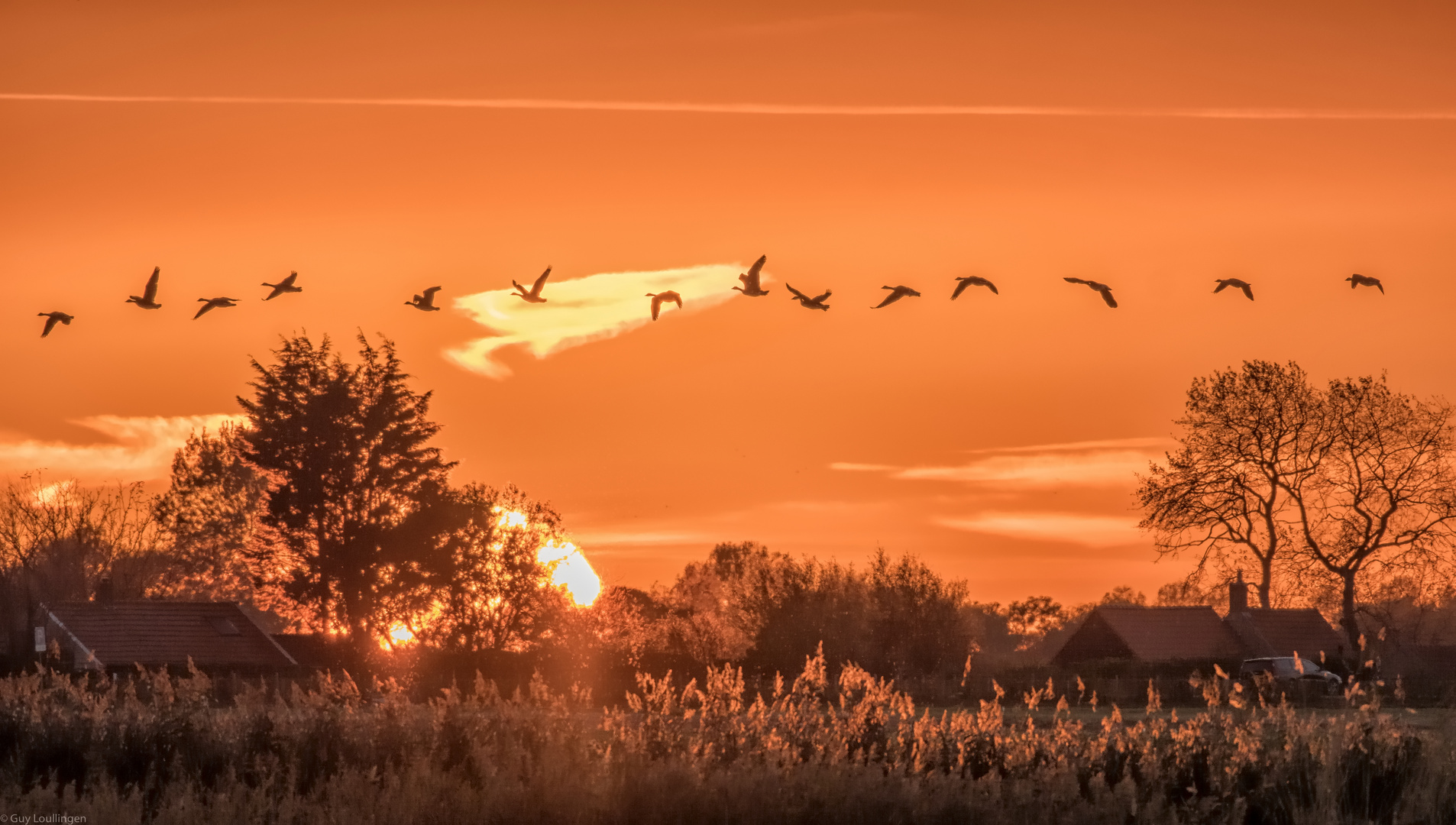 bevor die Sonne ganz untergeht