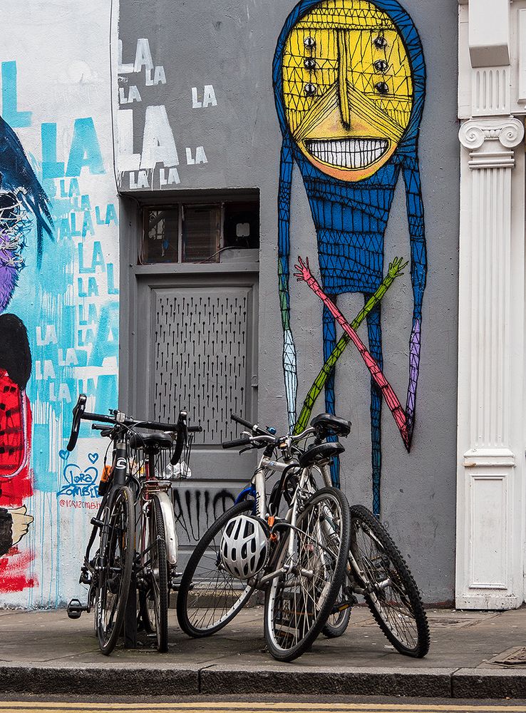 Bewachter Fahrradstand