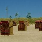 Bewachter Strand auf Fehmarn