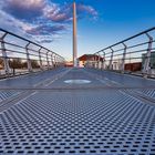 Bewegliche Brücke am Vegesacker Hafen