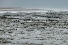 Bewegte See (Norderney von Baltrum aus gesehen)