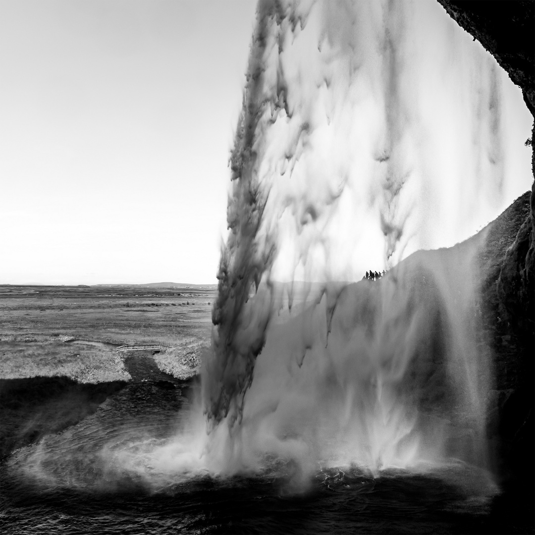 bewegtes Wasser - Wasserfall