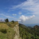 Bewegung an der Klippe