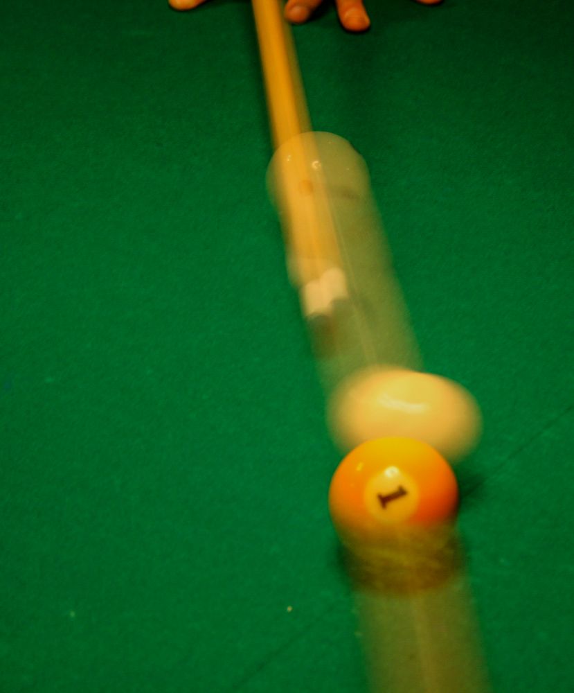 Bewegung beim Billard von Jörg. B. 