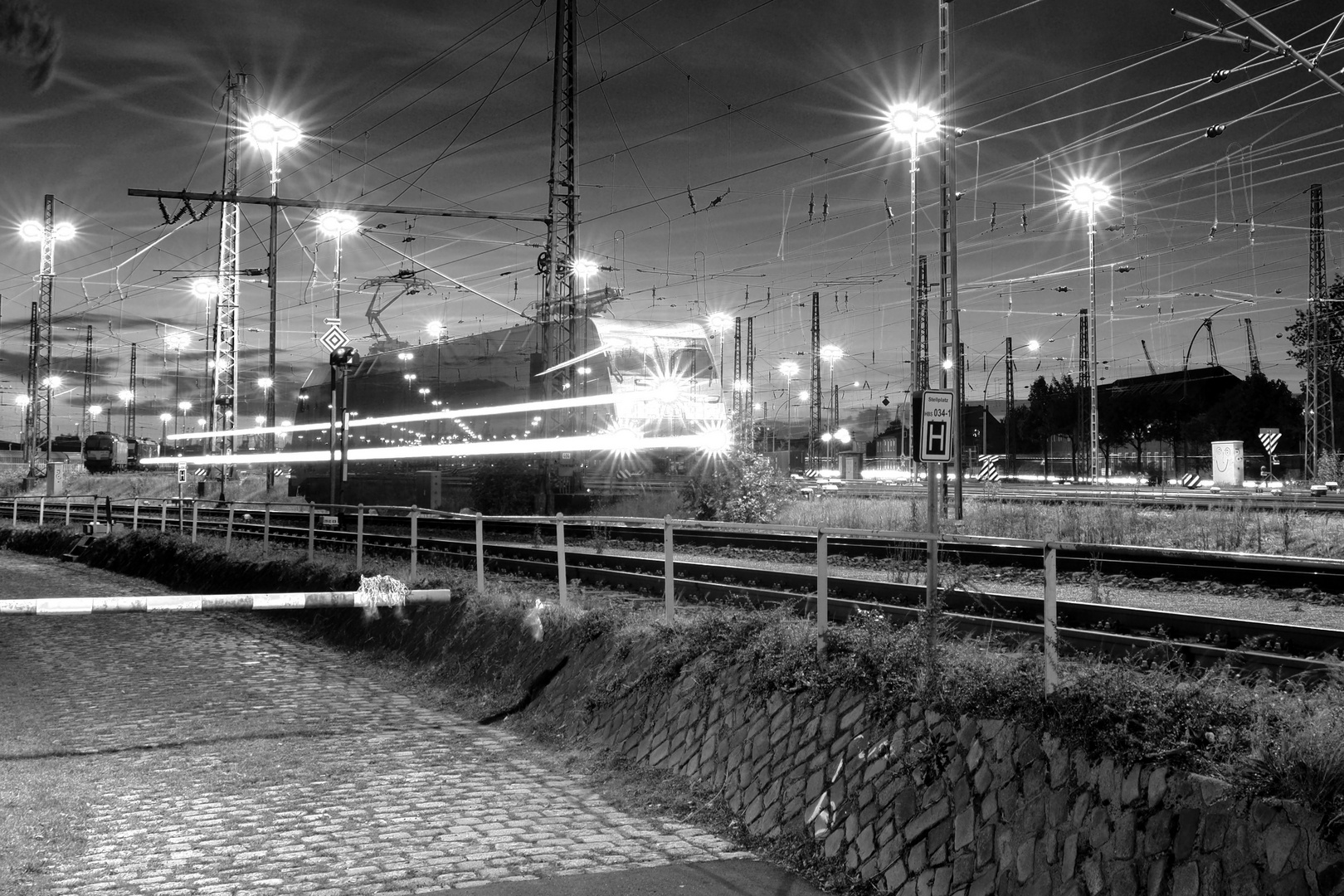 Bewegung, Hafenbahnhof Hamburg-Süd