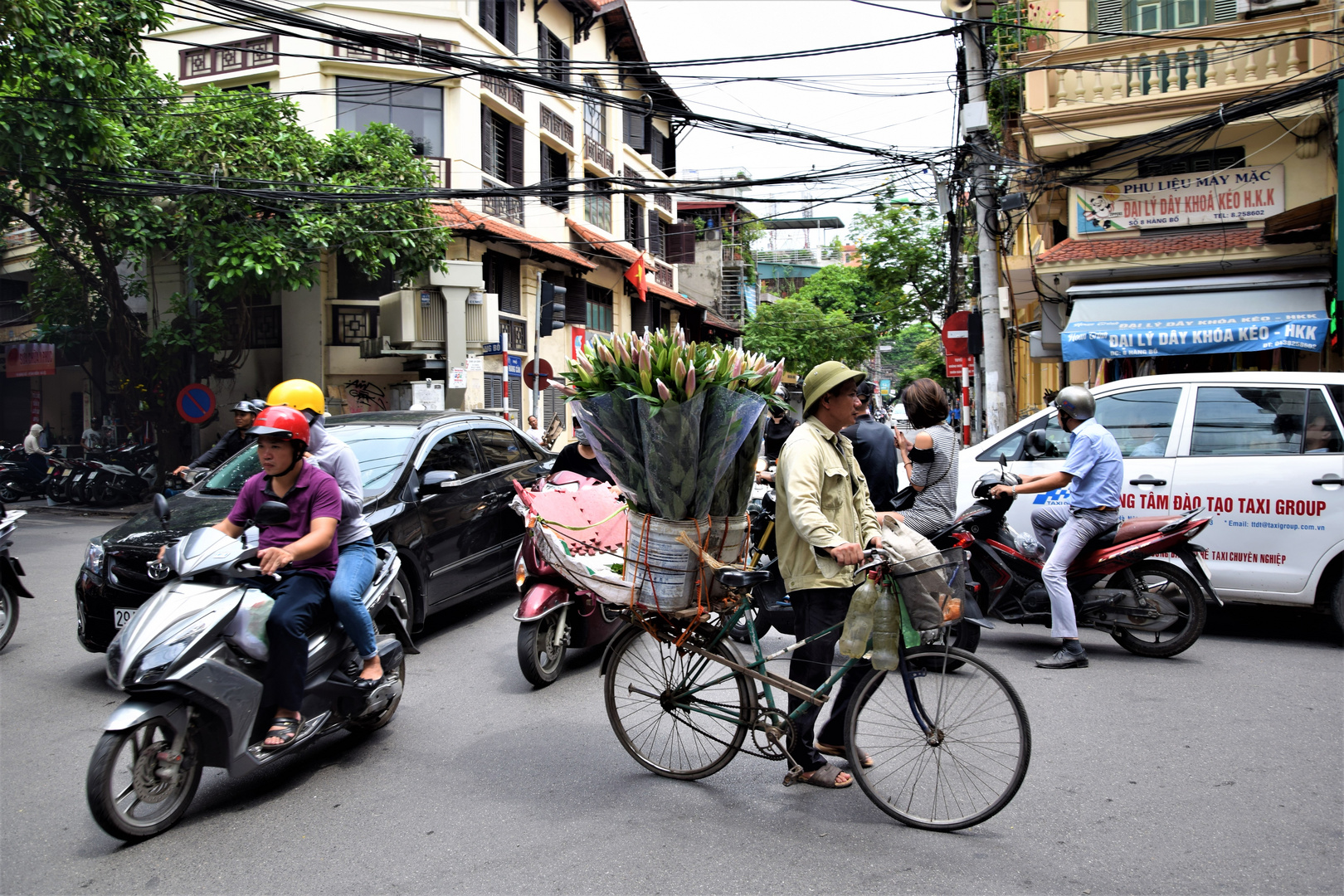 Bewegung in Hanoi