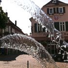 Bewegung vom Brunnen