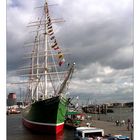 Bewimpelte "Rickmer Rickmers"