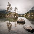 Bewölkter Abend am Hintersee