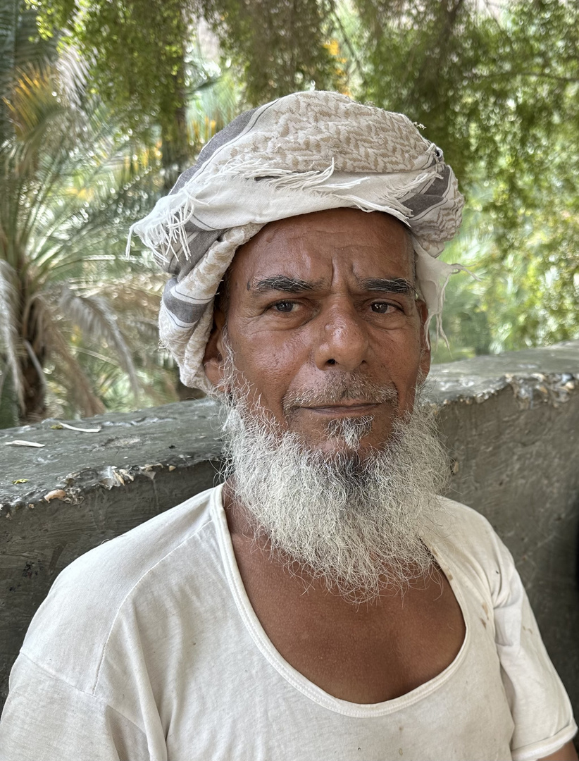 Bewohner im Wadi Tiwi