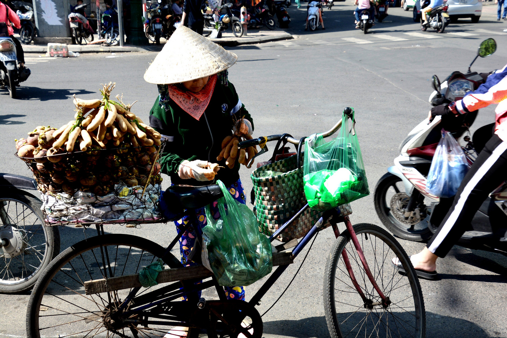 Bewohnerin von HO Chi Minh Stadt