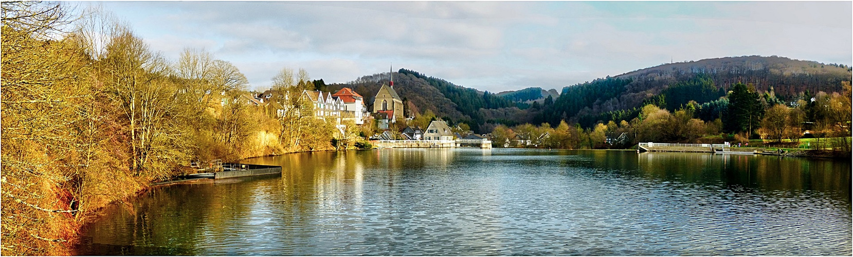 Beyenburger Stausee im Januar