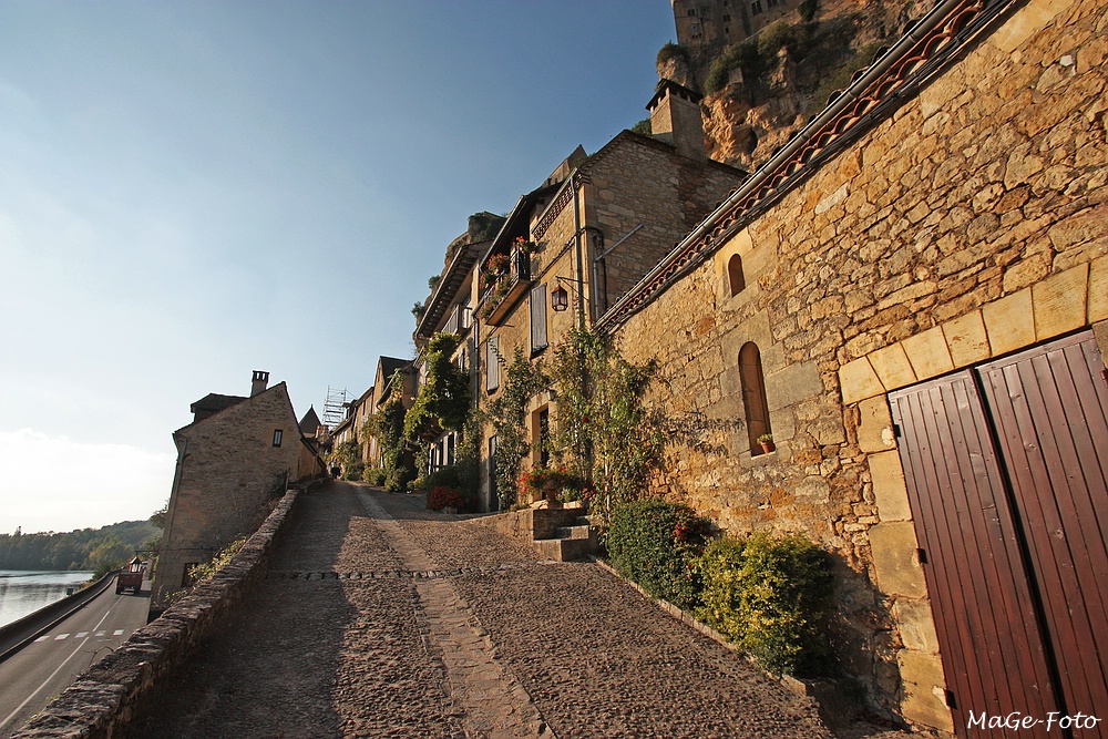 Beynac - Aufstieg zur Burg