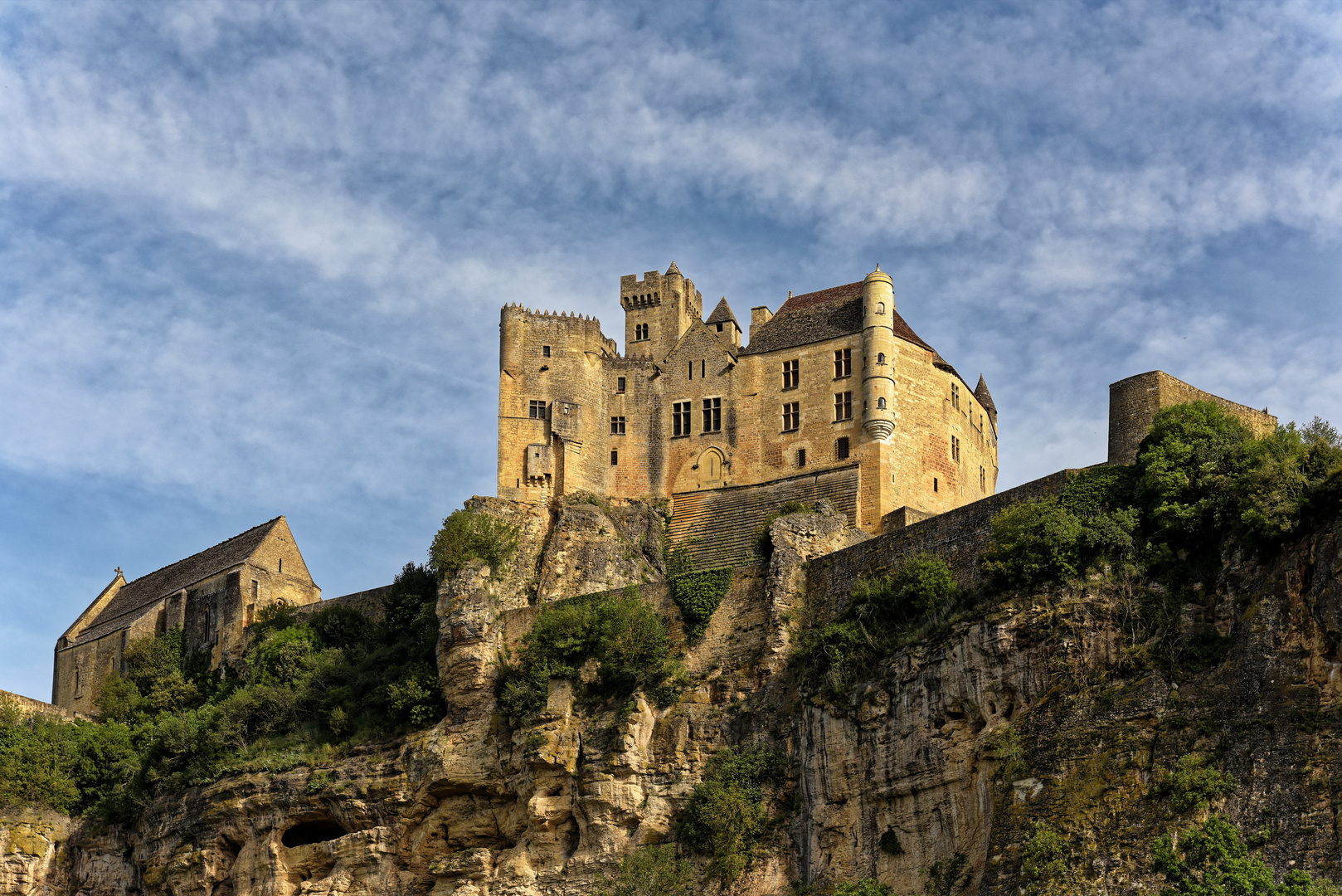 Beynac Castle View