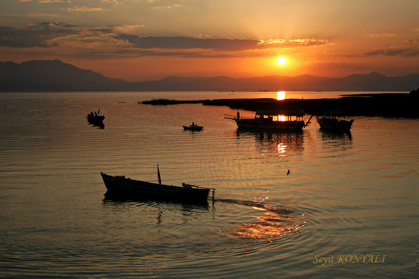 beysehir sunset