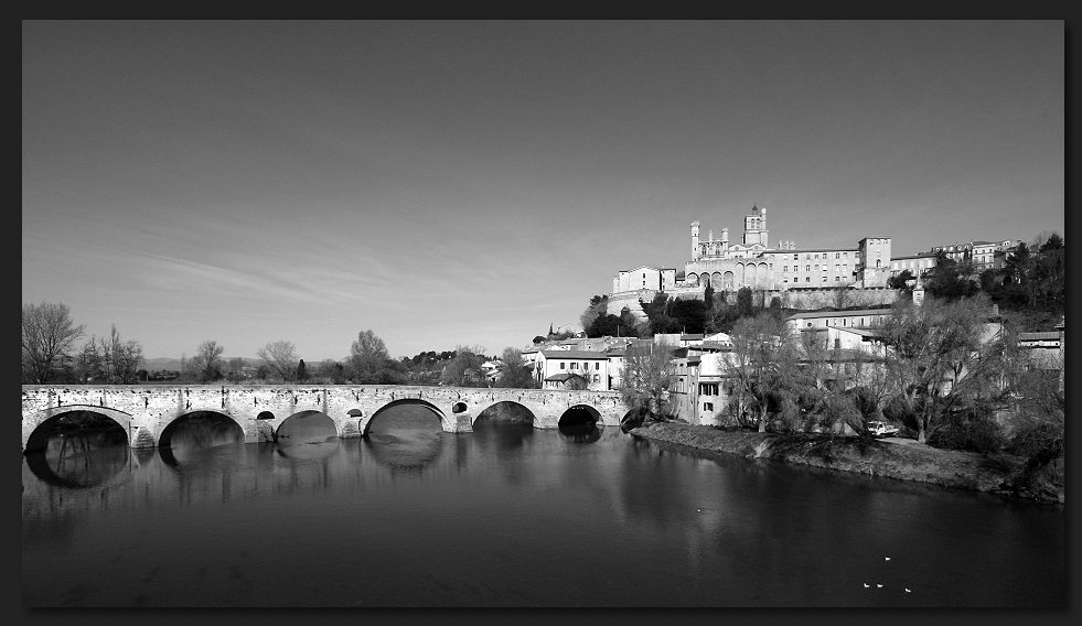 Béziers, Kathedrale St. Nazaire und Pont Vieux