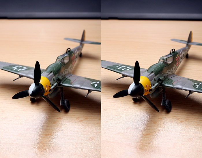 Bf 109 Modell 3D