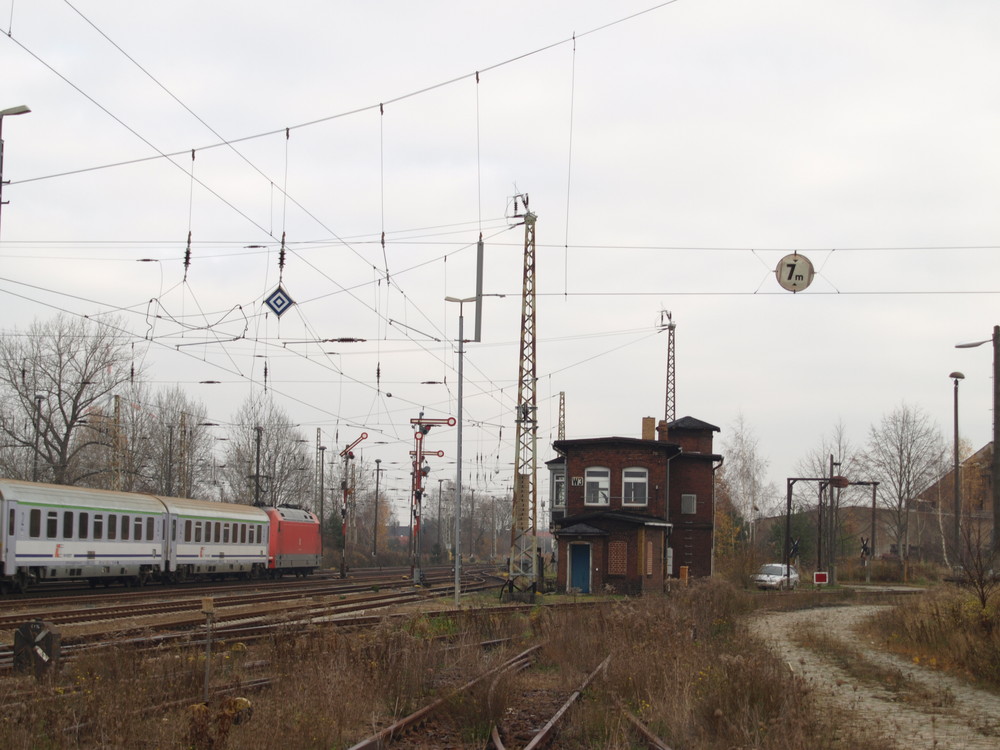 Bf. Finsterwalde, Ausfahrt Richtung Cottbus