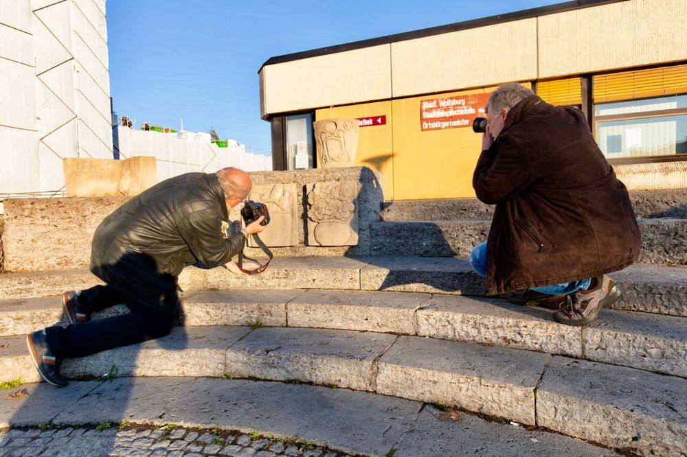 bgw und Tomme bei der Arbeit