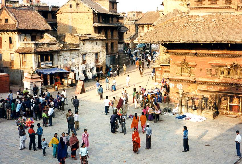 Bhaktapur am Nachmittag