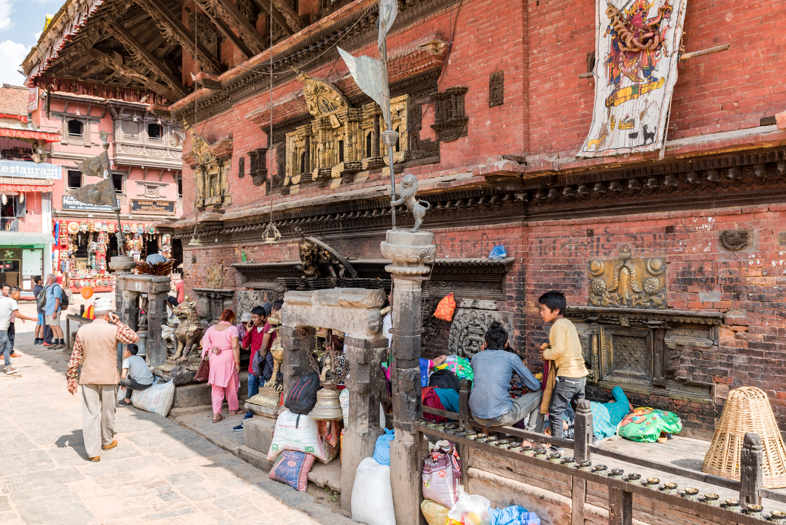 Bhaktapur Kathmandu Tal Nepal 