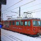 Bhe 4/4 3062 Baujahr 1981 in der Station Riffelberg