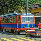 Bhe 4/8 der Montegeneroso-Bahn in Capolago