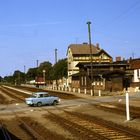 Bhf. Ganzlin im Sommer 1990.