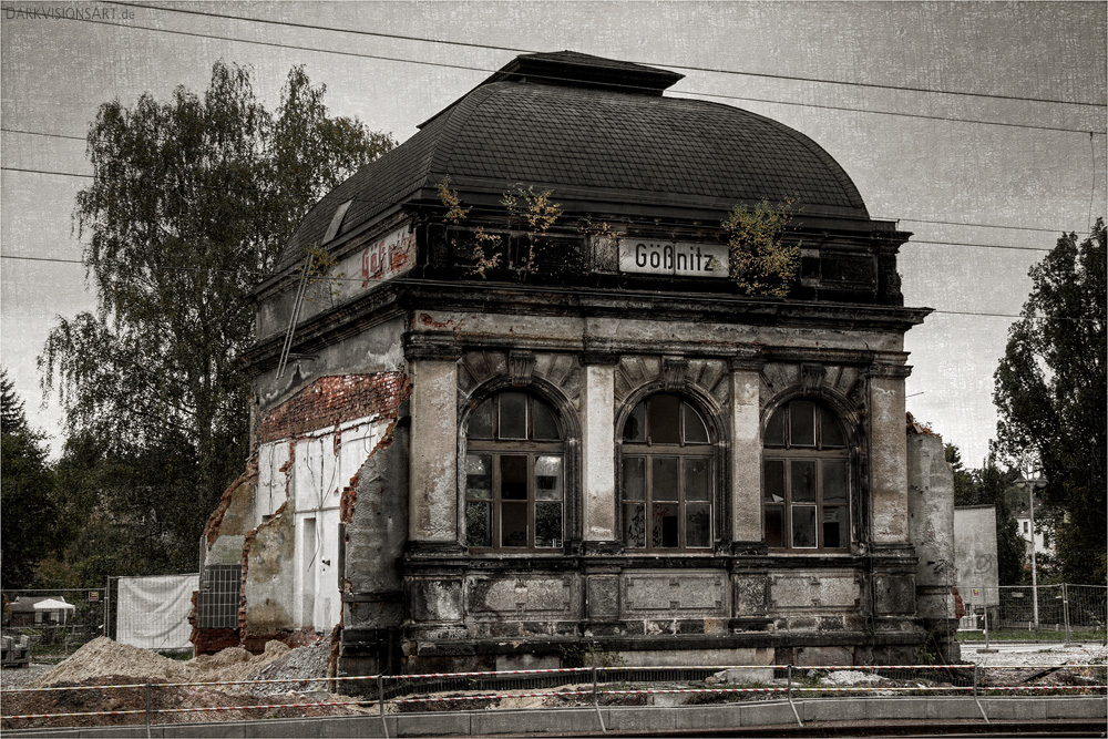 Bhf. Gößnitz III Foto & Bild marodes, specials, bahnhof Bilder auf