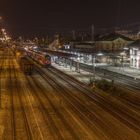 Bhf Villingen bei Nacht