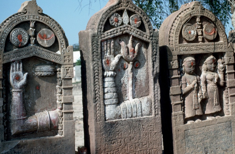 Bhuj - Reste eines Hindutempels