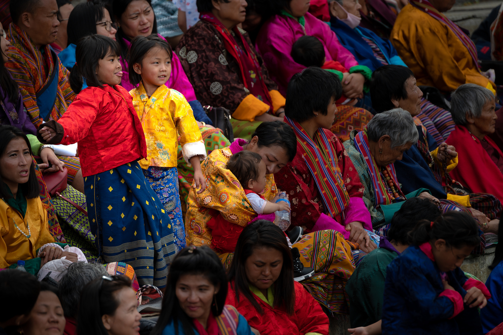 Bhutan Festival, 2 Ladies