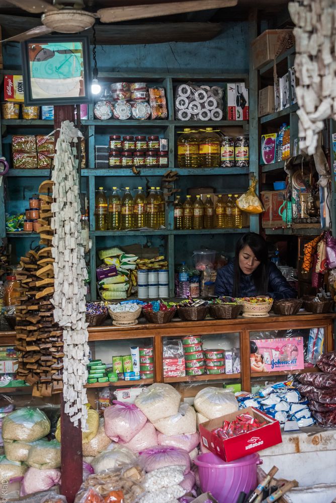 Bhutan - Haa - General Store