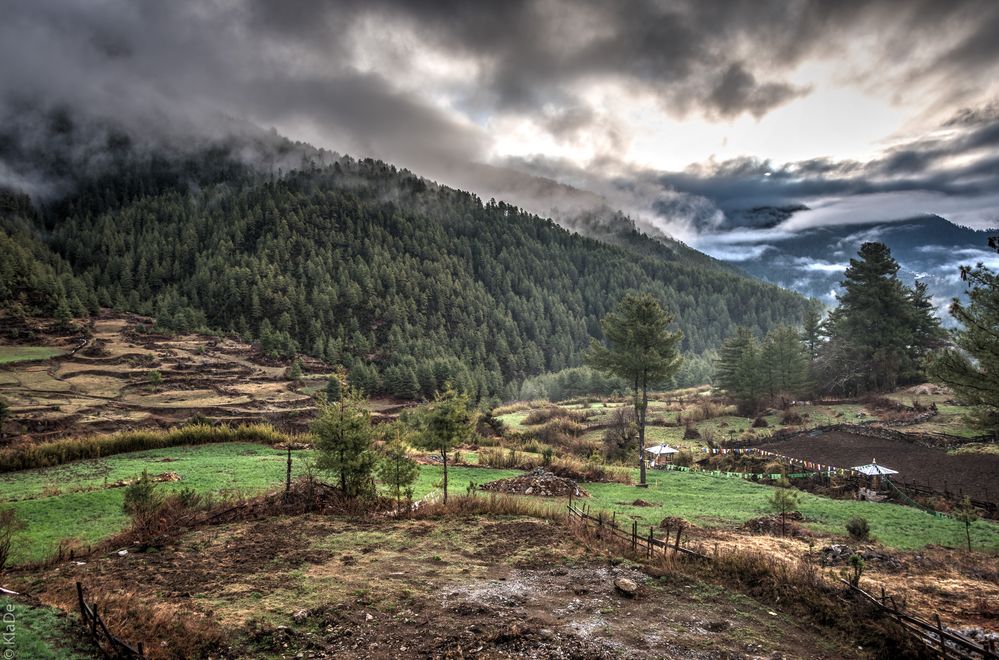 Bhutan - Haa-Tal - Der nächste Morgen