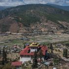 Bhutan - Paro - Blick auf das Paro-Tal
