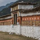 Bhutan - Paro - Chorten am Bogenplatz
