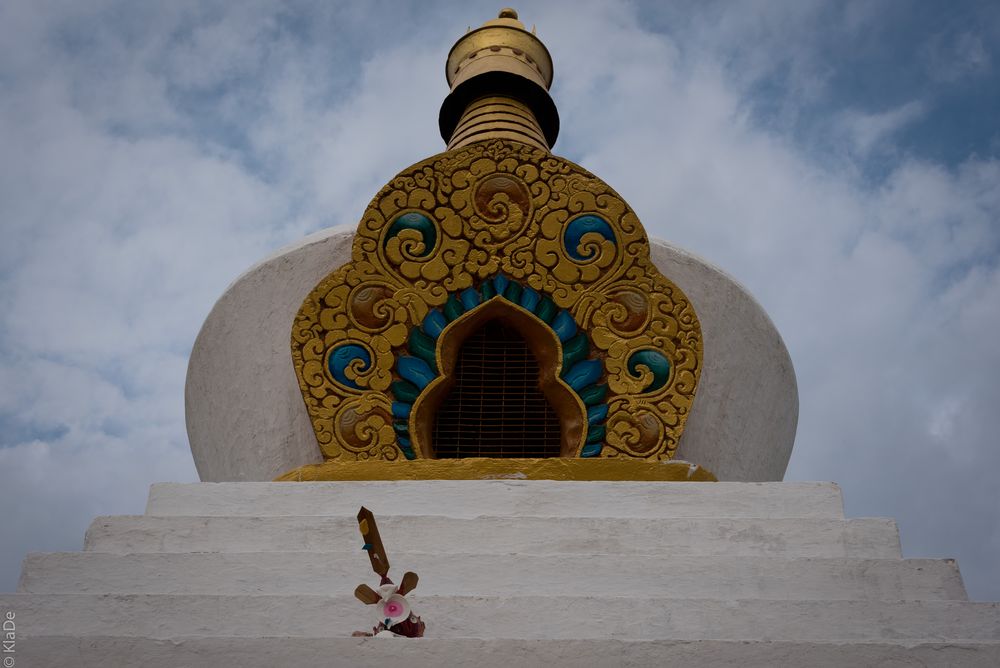 Bhutan - Paro - Moderner Stupa 